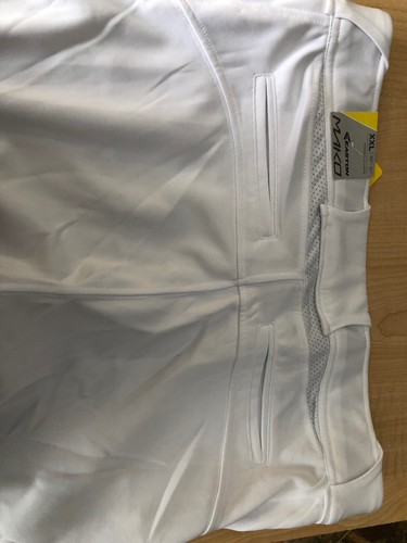 Easton Mako Größe XXL Neu mit Etikett Fastpitch Softball Hose weiß mit grünen Streifen 385043 - Bild 7 von 8