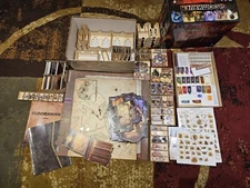 The Broken Token Organizer & Spare Parts For Gloomhaven Box Manual Cards Sticker