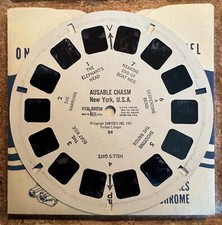 View Master Reel 84 Ausable Chasm 1957 Small Date
