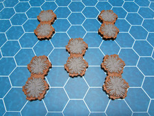 Rock 2-Hex Tile X5 Heroscape Terrain