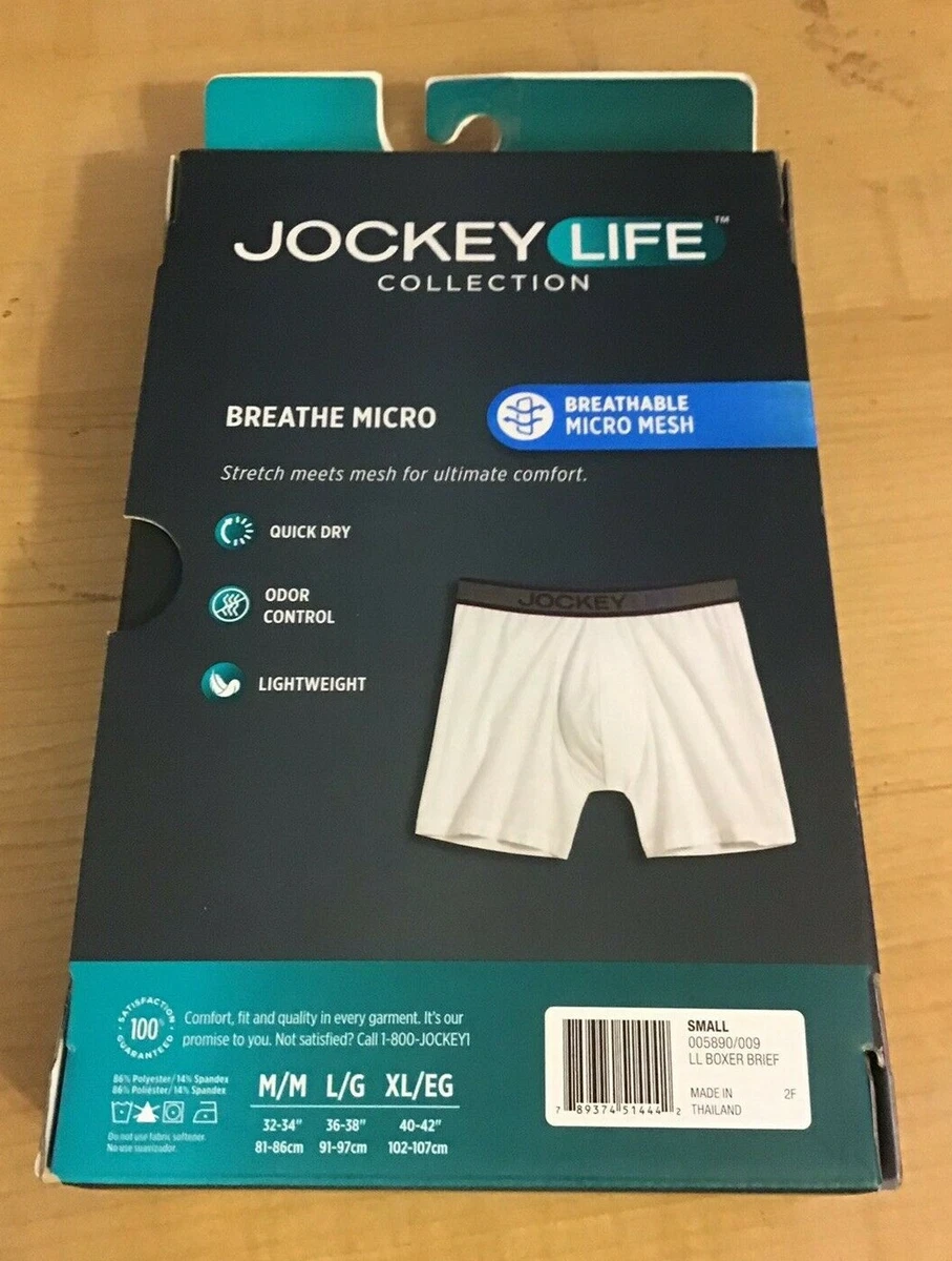 Jockey Life 3 Long Leg Boxer Briefs S CH NEW E 19 eBay