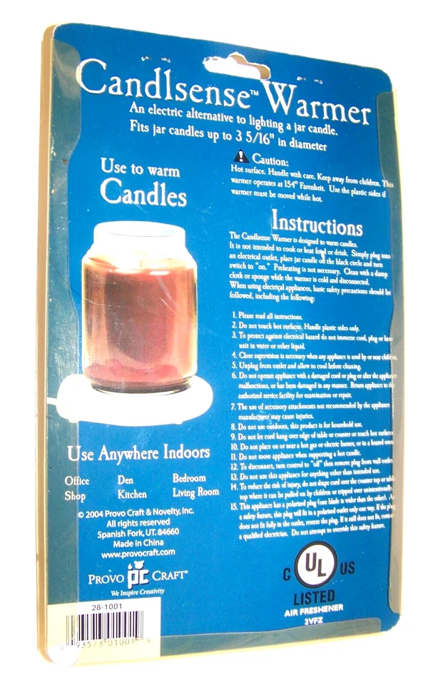 Aquecedor de velas Candlsense para velas de frasco - Produz perfume sem acender as velas - Imagem 2 de 2