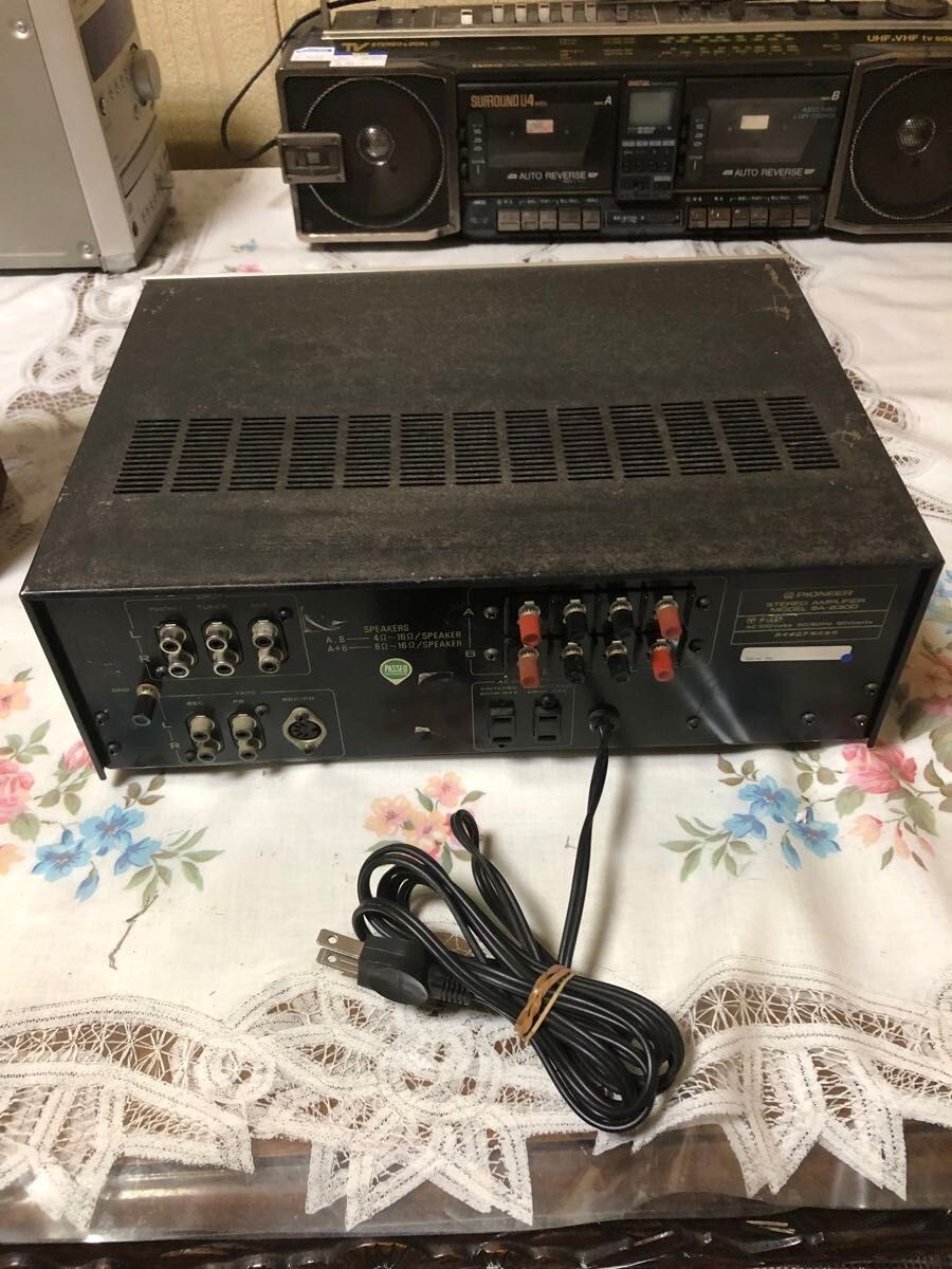 Pioneer SA-6300 Stereo Pre-main Integrated Amplifier Vintage 1975