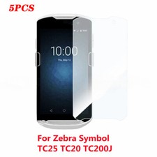 5-Pack Tempered Glass Protector Screen Protector For Zebra TC20 TC200J TC25