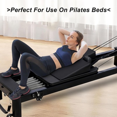 Large Upholstered Wedge For Pilates Reformer Machine Workout Pad Balancing Pract
