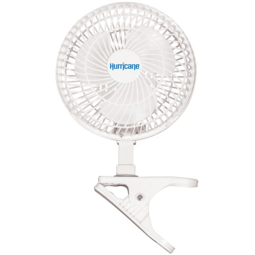 Hurricane Classic 6 Inch Clip Fan - Portable Fan with Strong Clamp