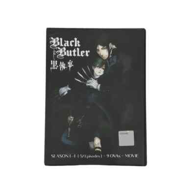 Black Butler S1-4 ( 57 Episode ) + 9 OVAs + Movie DVD English Sub + Dub