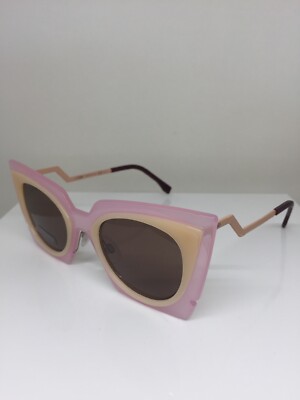 New Authentic Fendi FF 117 Sunglasses FF 0117/S C. LAQUT Pink w