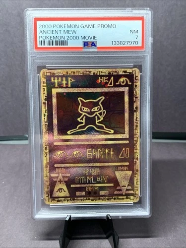 Pokemon TCG Ancient Mew Holo Movie Promo -- Graded PSA 7 NM 2000 New Cert