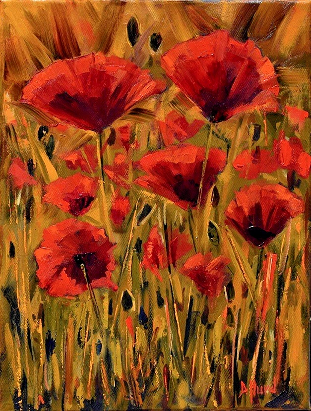 Poppy Painting for sale | eBay