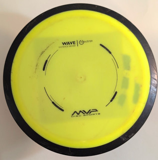 MVP Disc Sports Wave Distance Driver Neutron Yellow/Black 169g 11/5/ 2/2