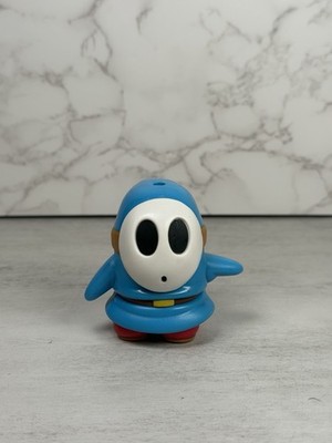 Jakks Pacific Super Mario 2.5'' Action Figure - Blue Shy Guy RARE