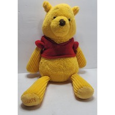 Disney Scentsy Buddy Winnie the Pooh Plush Yellow Bear Red Knit Sweater 051018