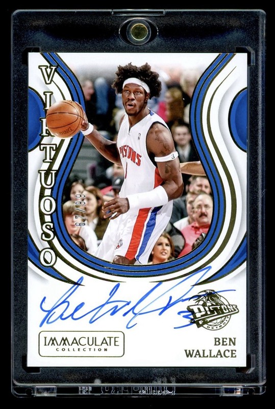 2023 Panini Immaculate Collection Ben Wallace Virtuoso On Card Auto 67/99 Rare