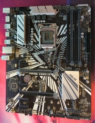 ASUS PRIME Z390-P Intel Z390 LGA1151 ATX DDR4 4266MHz Dual M.2 HDMI USB3.1 Gen2