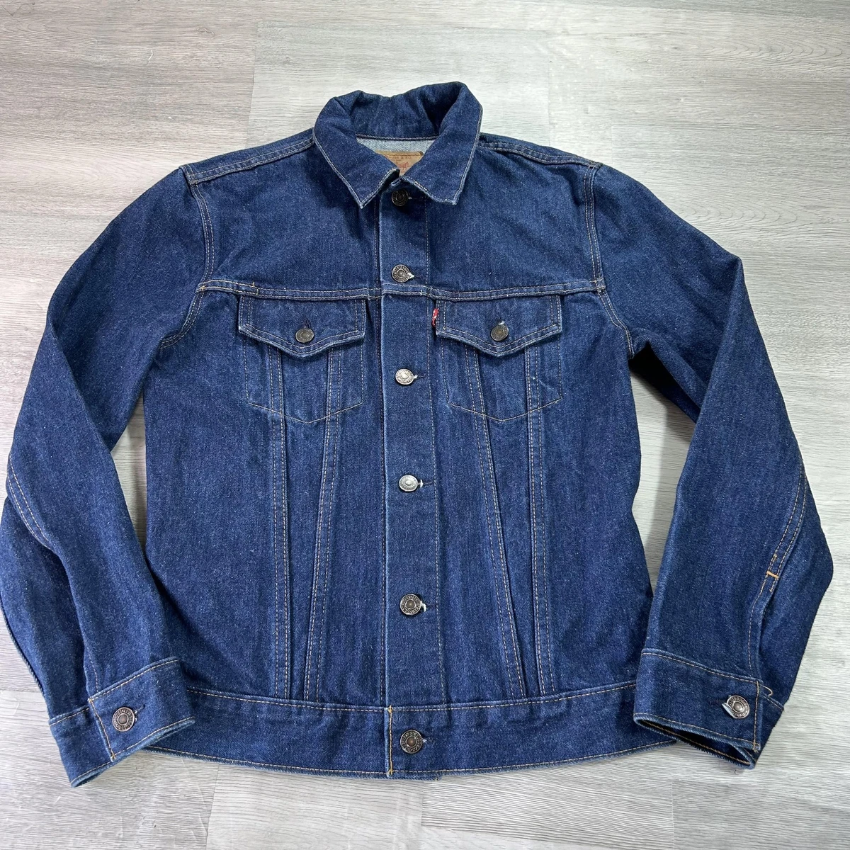 vintage mens levi jean jacket products for sale | eBay
