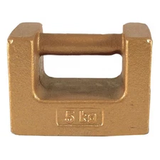 Rice Lake Weighing Systems 12786 Calibration Weight, 5Kg, Painted