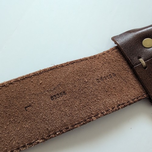 Denim & Supply Ralph Lauren Leder Fransen Gürtel - braun - Größe L verstellbar - Bild 7 von 14