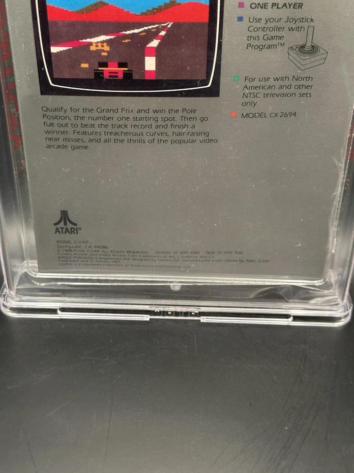 Atari 2600 Pole Position 9.6 A++ - Graded - Sealed - New - Wata - Image 4 of 4