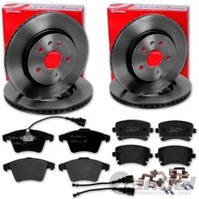 brembo BREMSSCHEIBEN + BELÄGE VORNE+HINTEN für VW T5 T6 BUS TRANSPORTER MULTIVAN