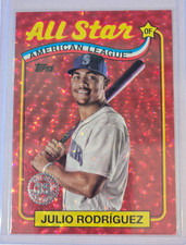 2024 Topps Series 2 Julio Rodriguez 89 All-Star Red Foil 5/5 #89ASB-24