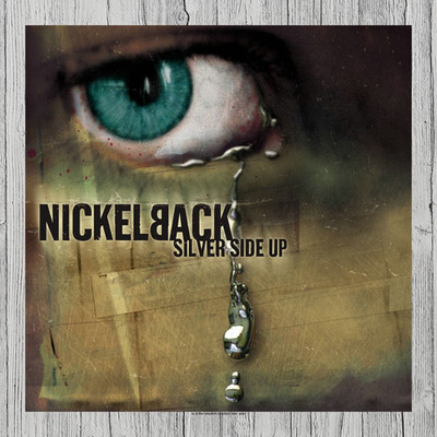 Nickelback Silver Side Up Album Cover Metal Sign Poster