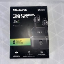 Skullcandy Indy Evo True Wireless In-Ear Bluetooth Earbuds 30 Hour Battery Black