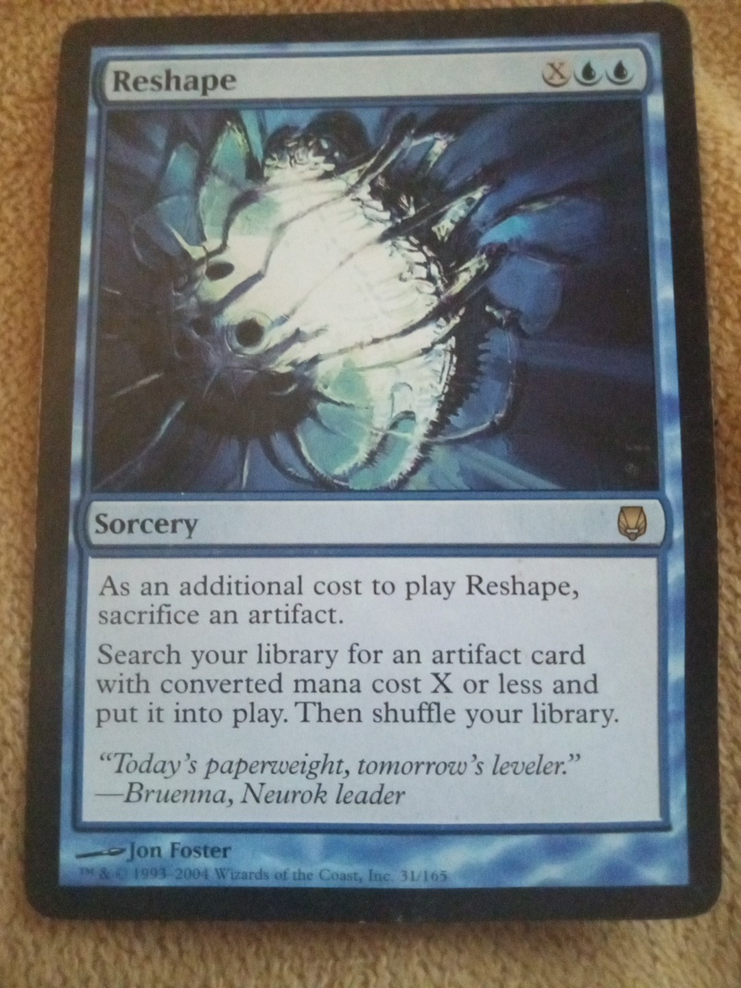 Reshape Darksteel Regular Magic The Gathering Card LP