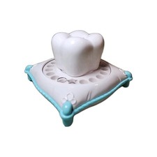 Vintage 1990 The Tooth Fairy  s Blue Baby Tooth Bank