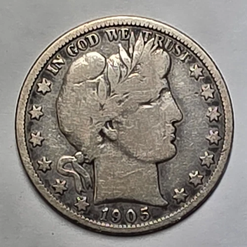 1905-S Barber Half Dollar — photo from another recent sale