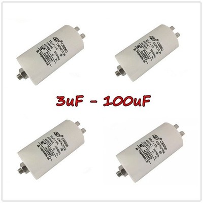 START RUN MOTOR CAPACITOR  450v  CBB60 3uF-100UF with Stud Terminal