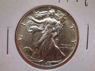 1944 Walking Liberty Silver Half Dollar AU/BU