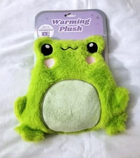 NEW Vivitar 8" Huggable warming Plush Frog Toad heating pad