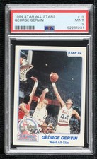 1984 Star All-Star Game George Gervin #19 PSA 9 MINT HOF