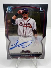 2023 Bowman Chrome - Prospect Autographs Luis Guanipa #CPA-LG (AU, RC)
