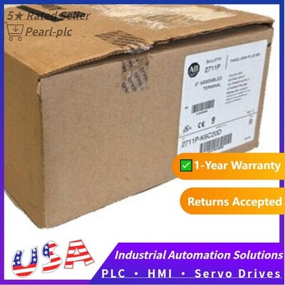 NEW AB 2711P-K6C20D /B PanelView Plus 600 EtherNet KEYPAD DISPLAY US Free Tax