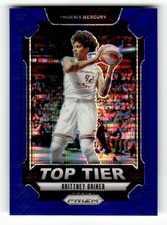 2024 Panini Prizm WNBA Top Tier Blue Pulsar #12 Brittney Griner 179/199 Mercury 