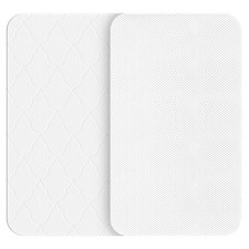 Bassinet Mattress 35x20 Rectangle 2 Gel Memory Foam White SC-008 Baby Thick Dual