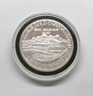 1989 Pegasus Gold Corp Beal Mountain Mine Montana 1 Oz .999 Silver Proof Round