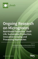 Ongoing Research On Microgreens | Buch | Englisch (2021) | Gebunden | Mdpi Ag