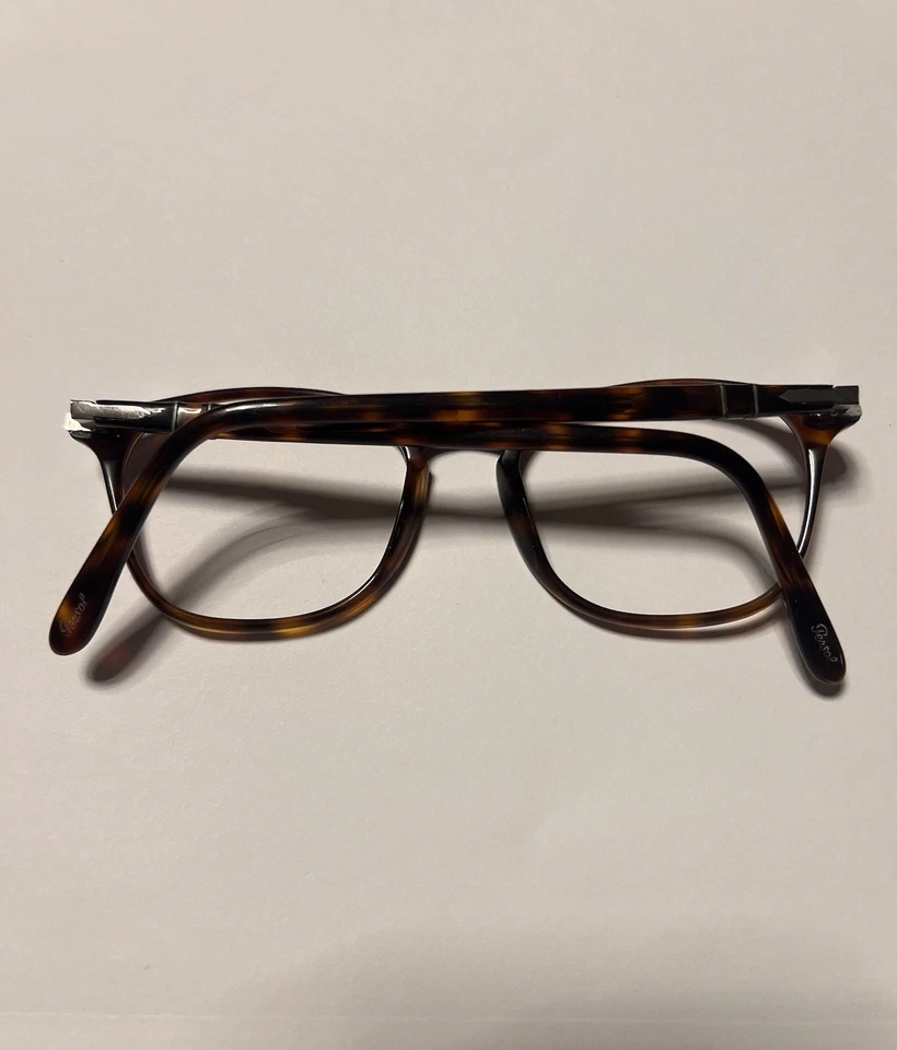 Persol Brille Herren Damen oval braun Mod. 3007 V 24 - Bild 2 von 3