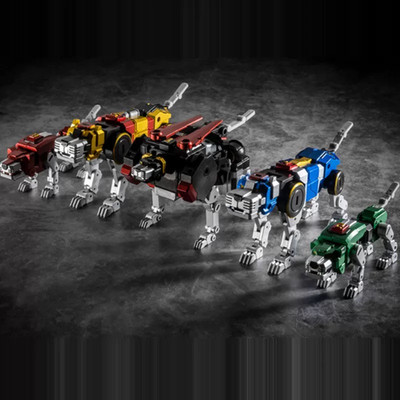 Lucky Cat Micro Cosmos MC-01S Metalic Ver. Elvis Voltron mini GoLion Set 5