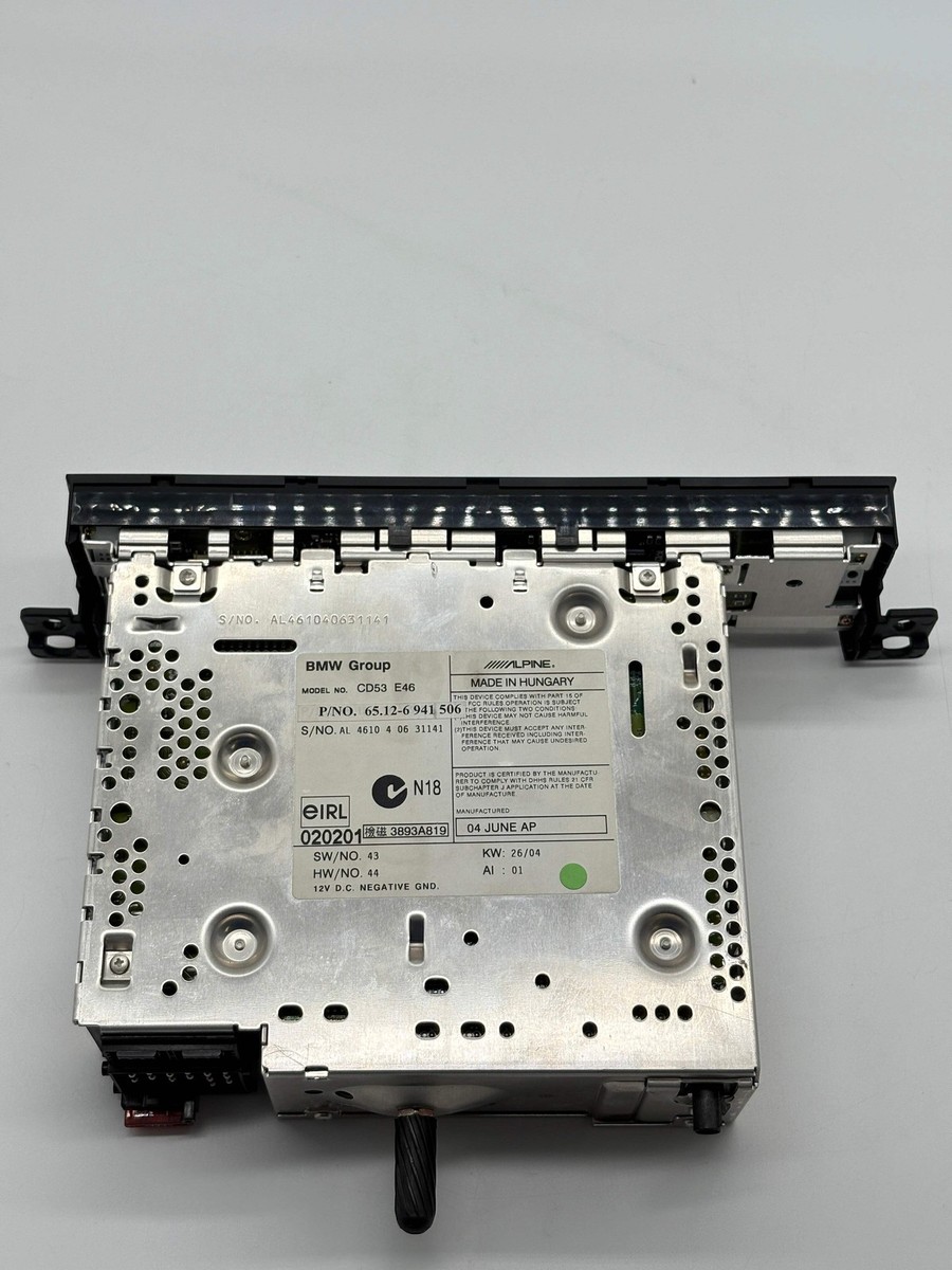 BMW CD53 E46 Business Radio Stereo CD Head Unit OEM E46 325i 330i