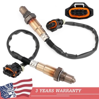 2pcs Oxygen O2 Sensor Upstream & Downstream For 2011-2015 Chevrolet Cruze 1.8L