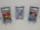 Charmander Black Star Promo First Partner Illus. Coll. Chimar Popplio CGC 10