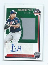 2022 Panini USA Stars & Stripes-Devereaux Harrison Auto/Jersey /250-Blue Jays