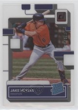 2022 Panini Chronicles Clearly Donruss Red 21/100 Jake Meyers #66 04qn