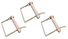Square Wire Lock Hitch & PTO Pins 1/4” x 2-1/2”, 3 Pack Tech Team