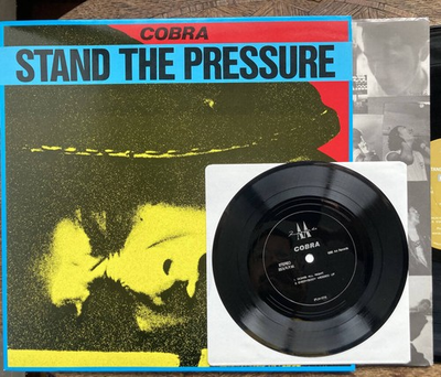 #ad COBRA STAND THE PRESSURE AA RECORDS Japan Punk $78.00