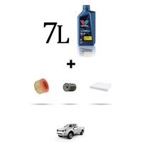Hoffcar Set Service 3 Filter Und 7L ÖL FüR Ford Ranger 2.5 122Kw Von 2011